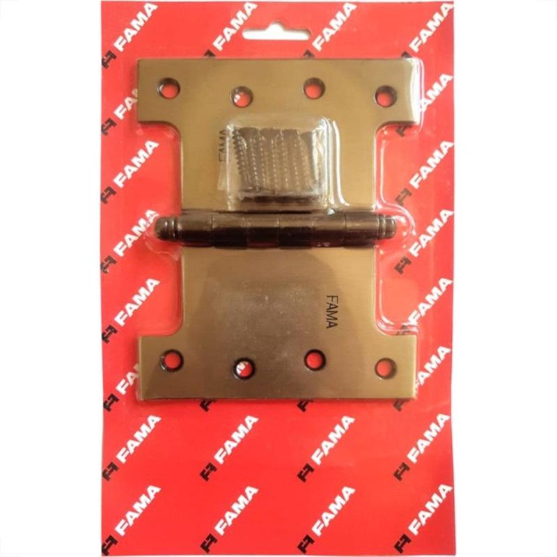 Dobradica Fama Palm 4X6 1218 Fox Blister 1Peca - Dobradiças